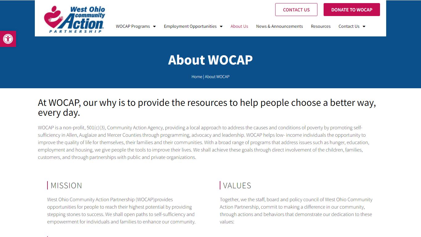 About WOCAP - WOCAP
